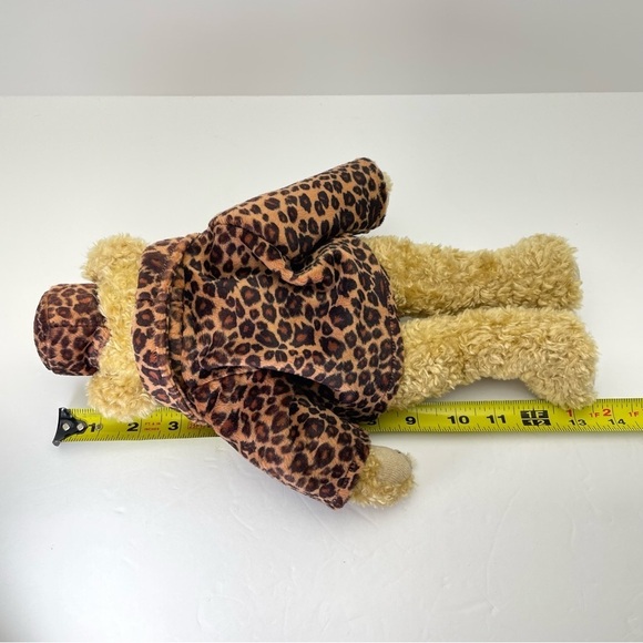 Isabella Leopard Print Jacket and Hat 13” Bear Ty 1993 - Picture 13 of 13